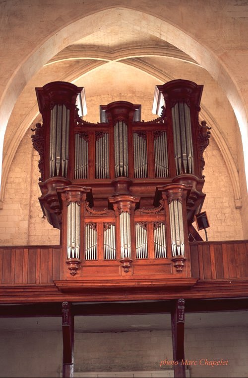 Orgue 1745 d'Auxi-le-Chteau