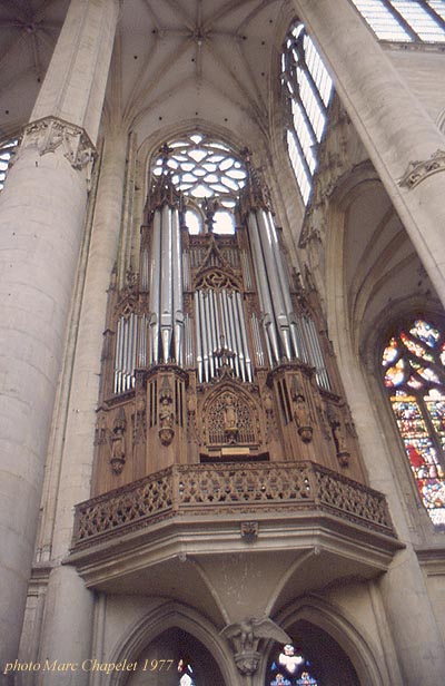 L'orgue de St-Nicolas-de-Port en 1977
